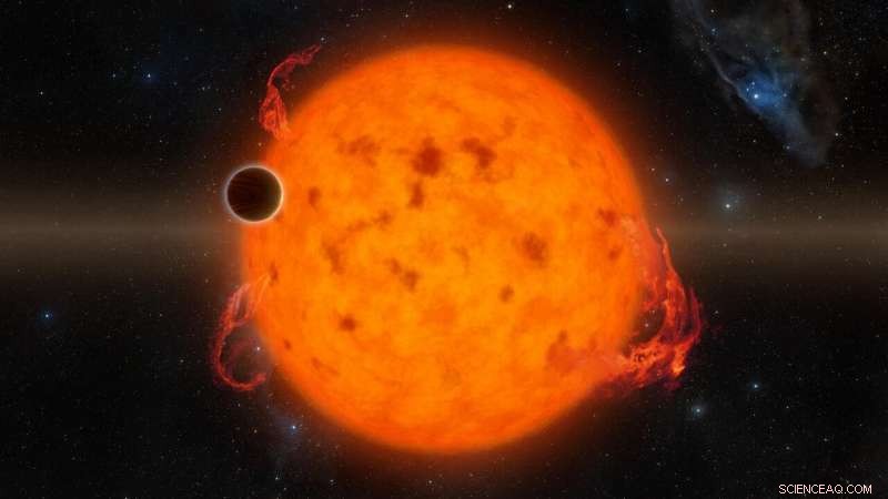 Scientists Reveal How Stellar Flares Reduce Exoplanet Habitability