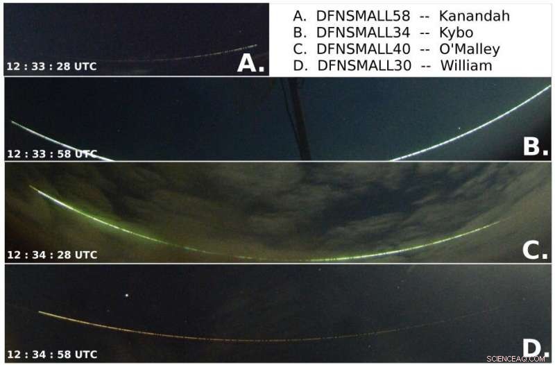 2017 Meteor Grazes Earth s Atmosphere in 90‑Second Fireball