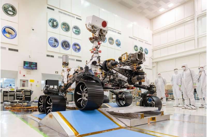 NASA s Mars 2020 Rover Successfully Completes First Drive