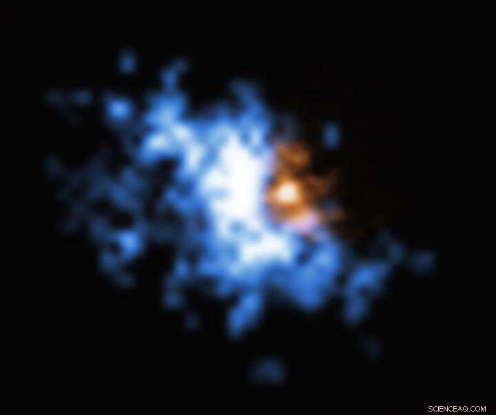ESO s VLT Unveils Hydrogen Halo Around Quasar, Illuminating Cosmic Dawn