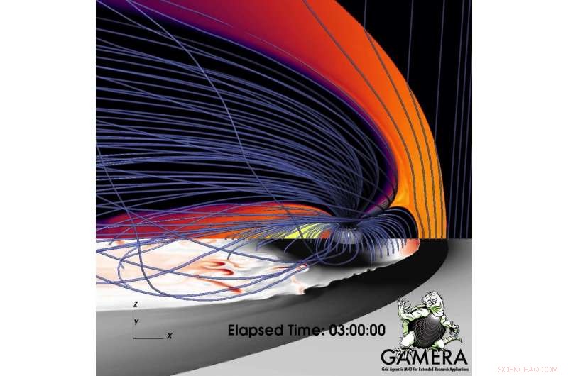 Earth s Nightside Barrier Tames Bursty Plasma Bubbles