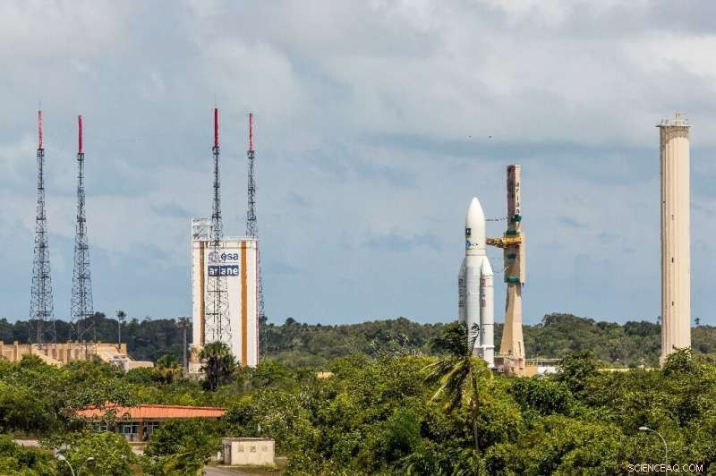 Europe Celebrates 40 Years Since First Ariane Rocket Launch