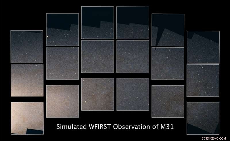 NASA s WFIRST Reveals Stunning Detail of Andromeda Galaxy in Simulated Image