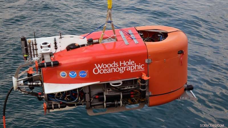 WHOI s NUI Robot Collects First Automated Ocean Sample from Kolumbo Volcano