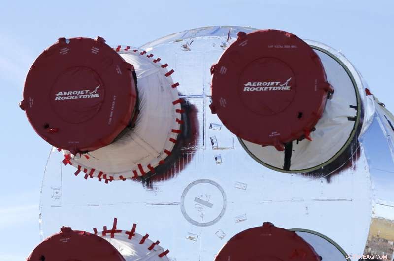 NASA s Space Launch System Core Stage Transported via Mississippi River