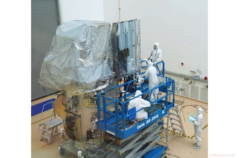 Landsat 9: Assembly of OLI‑2 and TIRS‑2 Instruments by Northrop Grumman