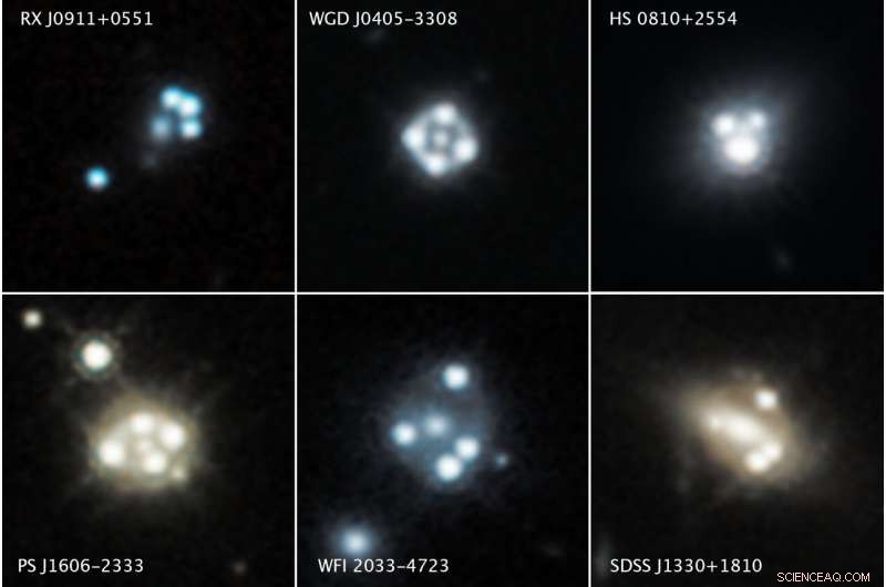 Hubble Telescope Finds Smallest Dark Matter Clumps