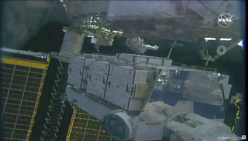 NASA Astronaut Jessica Meir Completes ISS Power Upgrade Spacewalk