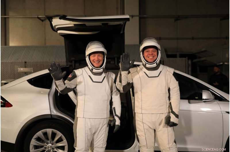 SpaceX Crew Transport Shift: Astronauts Ride Teslas to Launch Pads