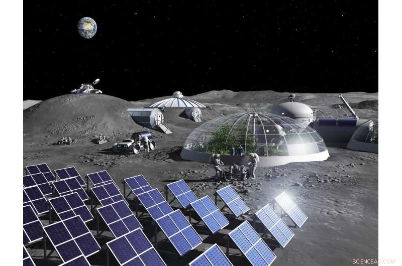 ESA Demonstrates Oxygen Production from Lunar Regolith