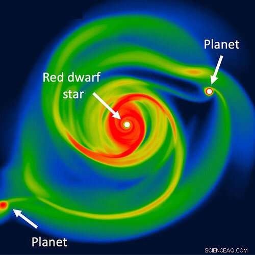 Astronomers Discover Rapid Formation of Massive Planets Around Tiny Stars