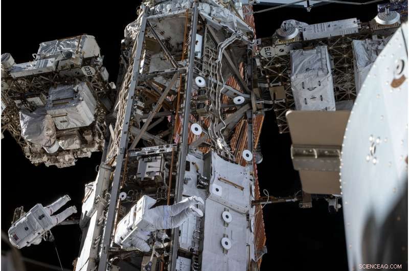Astronauts Complete Final Spacewalk to Service the Alpha Magnetic Spectrometer