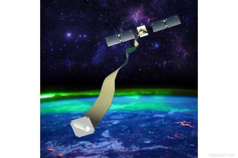 Cubesat Deploys De-Orbit Tether, Now Losing Altitude 24× Faster