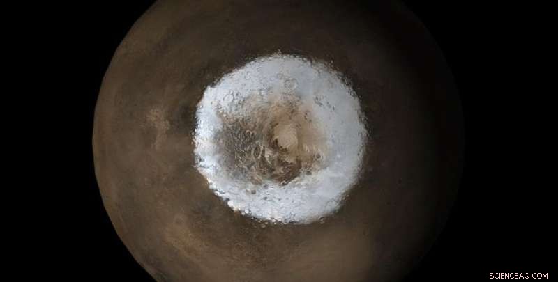 Unraveling the Mystery of Mars  Polar CO₂ Ice Deposits