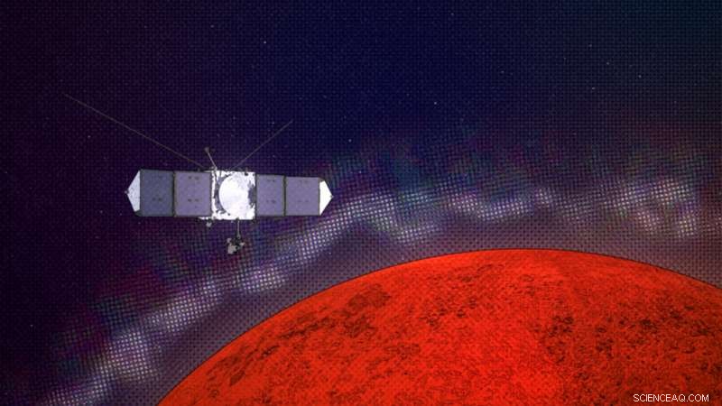 NASA’s MAVEN Mission Uncovers Martian Ionospheric Layers to Explain Earth Radio Interference