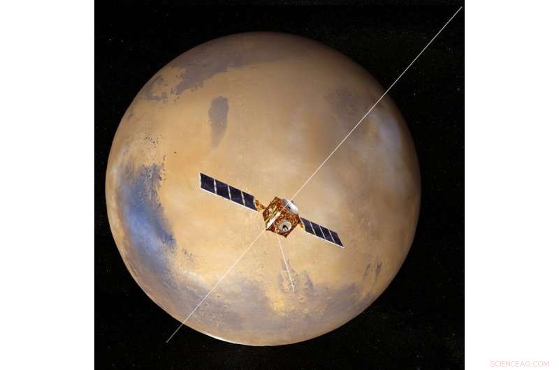 ESA s New Norcia Deep Space Antenna Simultaneously Commands Mars Express and Trace Gas Orbiter for First Time