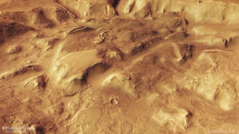 Mars Express Reveals the Dual Landscape of the Red Planet