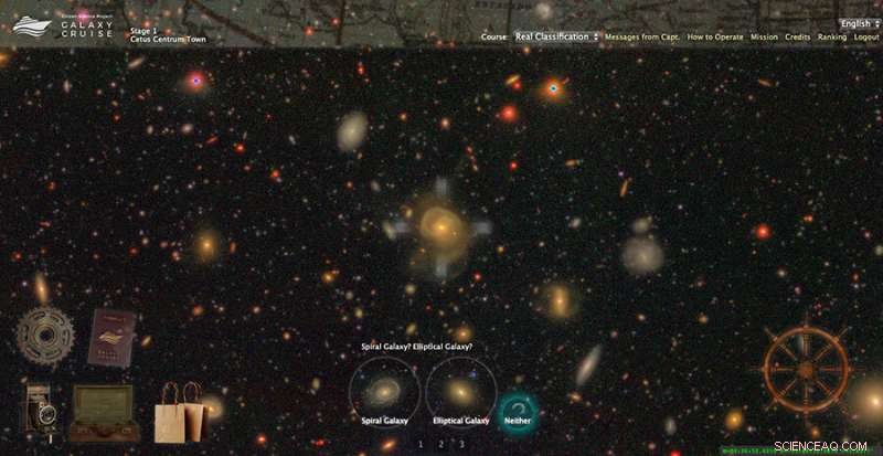 Galaxy Cruise: Explore the Universe as a Citizen Scientist