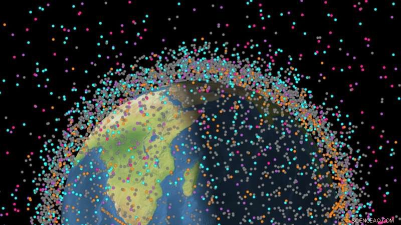 Space Deteriorates: Earth s Orbit Turns into a Debris Dump