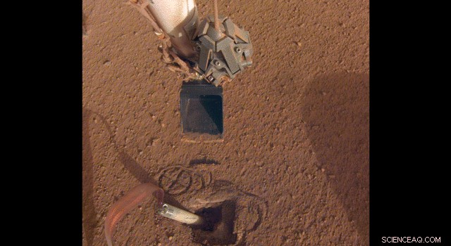 NASA s InSight Lander Prepares to Push Mole’s Cap in Mars Exploration