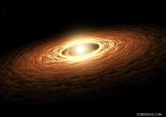 Scientists Capture Rare Opportunity to Observe Evolution of Distant Star System