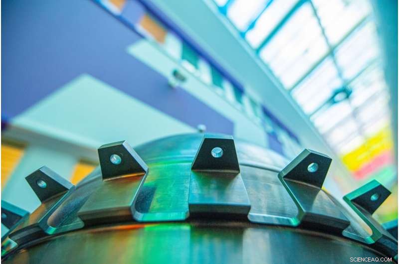 Inside ESA s Vega: A Titanium Propellant Tank on Display