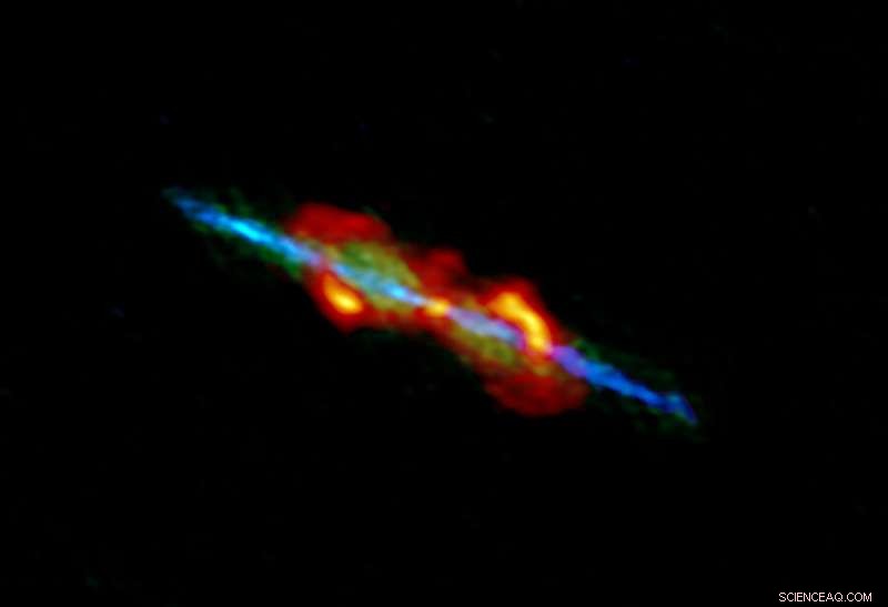 ALMA Captures Stunning Transformation of Aging Star W43A