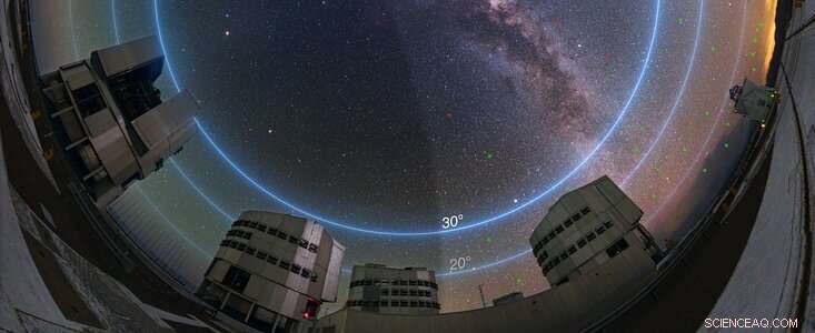 ESO Study Reveals Impact of Satellite Constellations on Ground‑Based Astronomy
