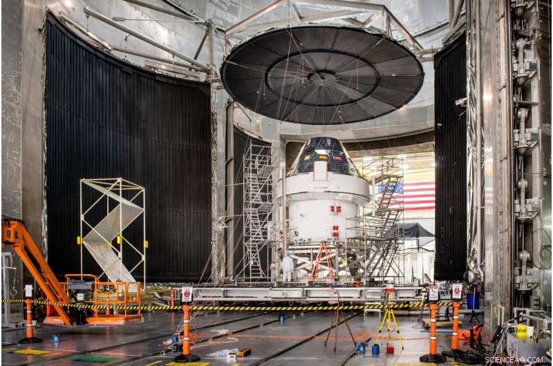 Orion Spacecraft Undergoes Initial Radio‑Frequency Testing Ahead of Artemis 1 Mission