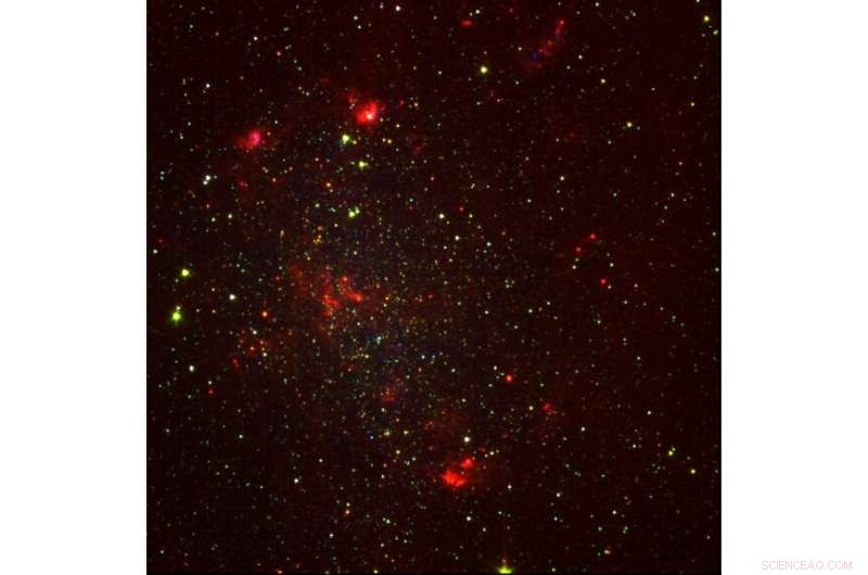 Astronomers Discover ~3,000 Candidate Stars in Nearby Star-Forming Galaxy NGC 6822