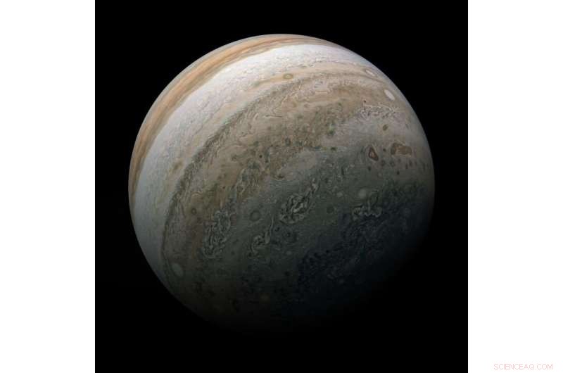 Juno s Stunning View of Jupiter s Southern Hemisphere