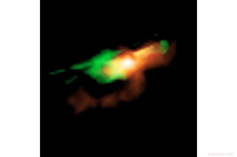 ALMA Captures First Resolved Image of Gas Disturbed by Jets from a Supermassive Black Hole