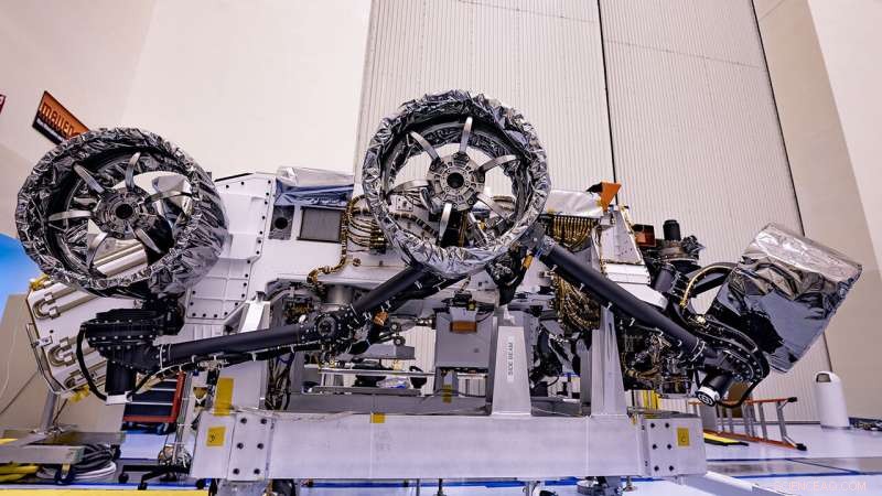NASA’s Perseverance Rover Prepares for Mars: New Wheels & Air Brakes Installed