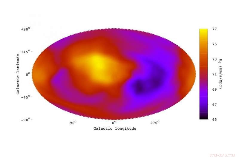 Study Suggests Uneven Expansion of the Universe, Challenging Long-Held Cosmological Models