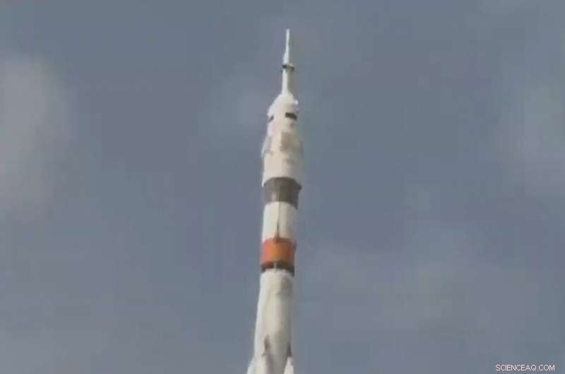 Soyuz MS-16 Mission: Astronauts Leave Earth for International Space Station