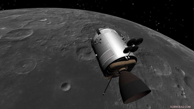 ESA Team Recreates Apollo 15 Moon Landing in Virtual Simulation