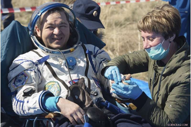 ISS Crew Safely Lands in Kazakhstan After 200+ Days in Space