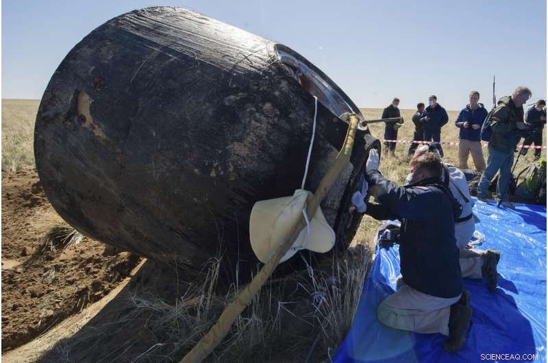 ISS Crew Safely Lands in Kazakhstan After 200+ Days in Space