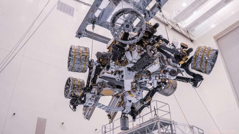 NASA s Perseverance Rover Prepares for Mars Launch with Final Mass Balance Test