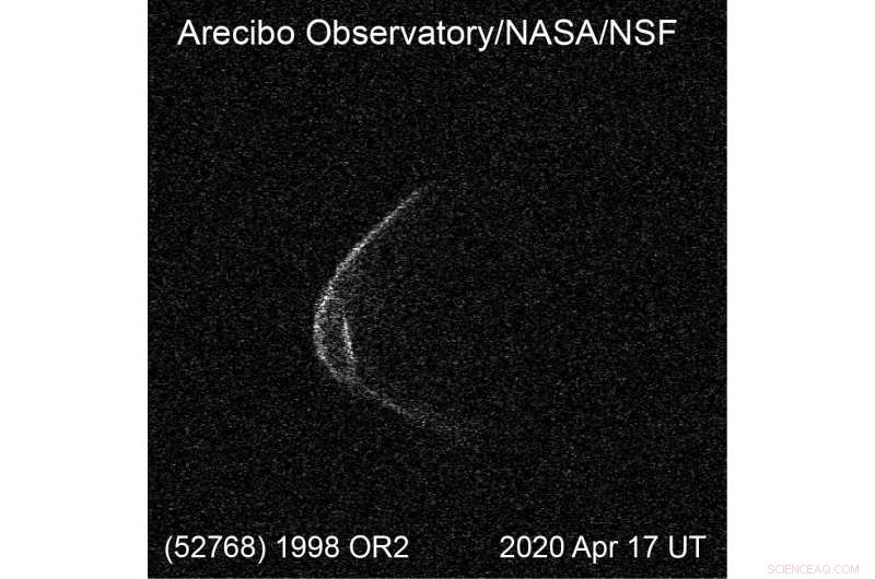 Asteroid Near Earth Arrives With Its Own Face Mask