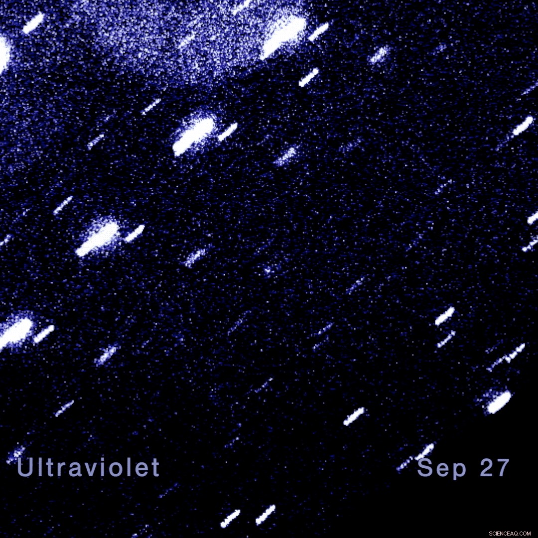 NASA Swift Observatory Tracks Water Loss in Interstellar Comet Borisov