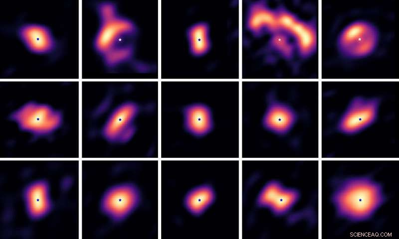 Astronomers Capture 15 Stunning Images of Protoplanetary Disks Around Young Stars
