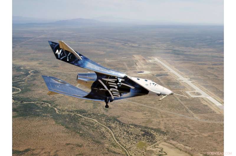 Virgin Galactic Lands SpaceShipTwo Unity After First Glide Flight at Spaceport America