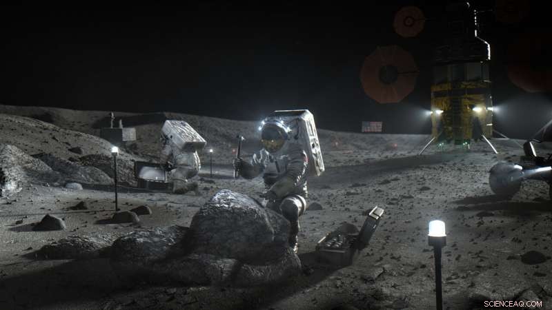 NASA Partners with SpaceX, Blue Origin, and Dynetics to Build Private Lunar Landers for 2024 Moon Return