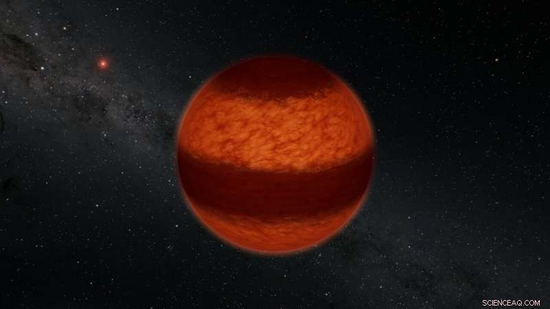 Scientists Detect Jupiter-Scale Cloud Bands on Neighboring Brown Dwarf Luhman 16A