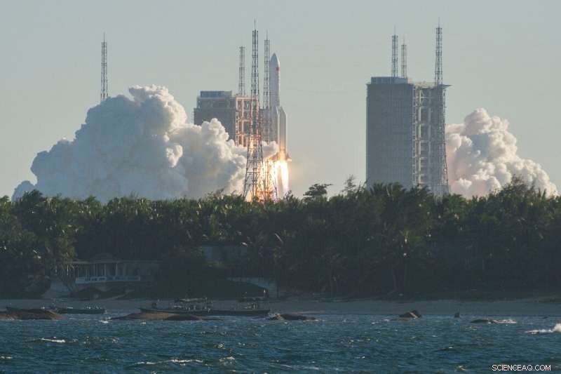 China s Space Mission Faces Setback as Cargo Capsule Experiences Anomaly