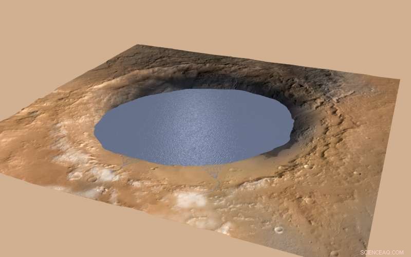 Curiosity Rover Discovers Evidence of Ancient Martian Lake in Gale Crater