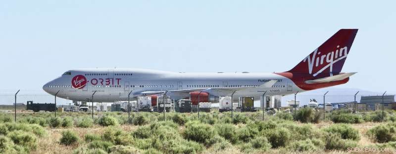 Virgin Orbit’s First Rocket Launch Fails During Test Flight