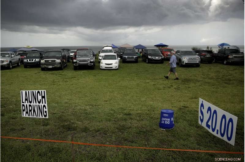NASA Astronauts Board SpaceX Rocket for Historic ISS Mission