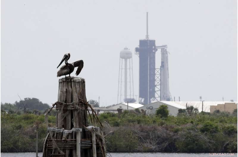 NASA Astronauts Board SpaceX Rocket for Historic ISS Mission